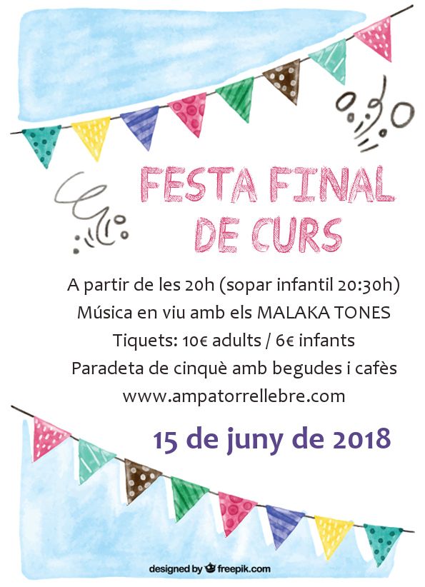 festa final de curs 2018